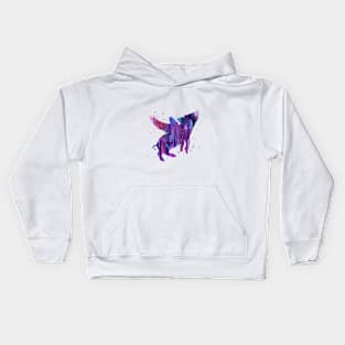 Flying Pig, Kids Hoodie